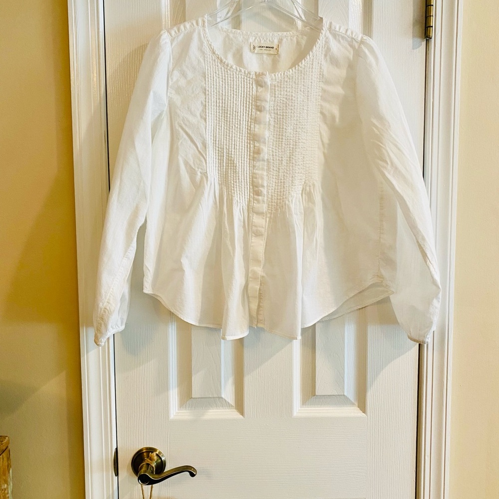 Lucky Brand White Blouse